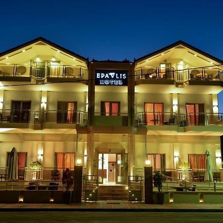 Hotel Epavlis Eleftheriadi Paralía Exteriör bild